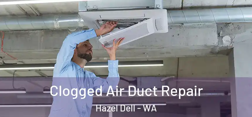  Clogged Air Duct Repair Hazel Dell - WA